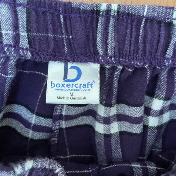 Roku Purple Plaid Pajama Pants - Picture 3 of 5